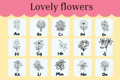 Lovely Flowers by Natchuta — Dingbats Font — thumbnail 2