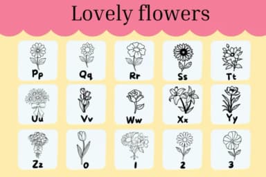 Lovely Flowers by Natchuta — Dingbats Font — thumbnail 3