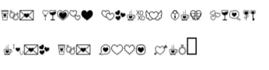 Lovely Letters by La Oliveira — Dingbats Font — thumbnail 7