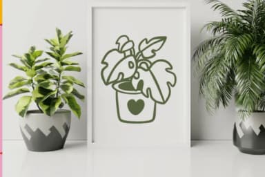 Lovely Potted Plants by Nongyao — Dingbats Font — thumbnail 7