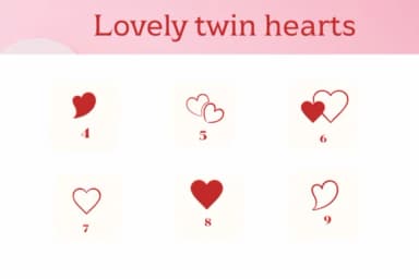 Lovely Twin Hearts by Apiwat Type — Dingbats Font — thumbnail 4