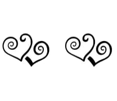 Lovely Twin Hearts by Apiwat Type — Dingbats Font — thumbnail 8