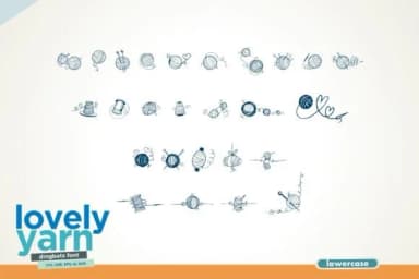 Lovely Yarn by onoborgol — Dingbats Font — thumbnail 3