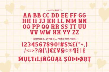 Lovevia by Eightde — Slab Serif Font — thumbnail 5