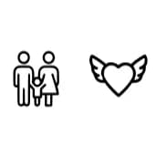 Loving Mama by LUXURY T-SHIRT STORE — Dingbats Font — thumbnail 3