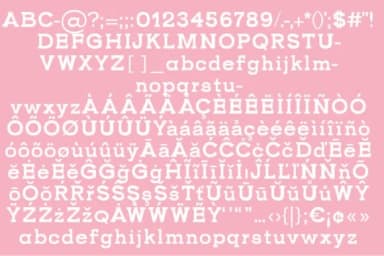 Lucia by Minimalistartstudio — Slab Serif Font — thumbnail 4