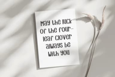 Lucky Clover by Letterayu — Slab Serif Font — thumbnail 4