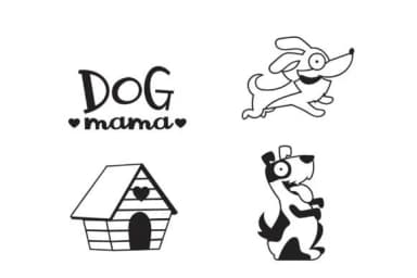 Lucky Dog Dingbats by Illustration Ink — Dingbats Font — thumbnail 5
