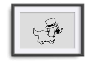 Lucky Dog Dingbats by Illustration Ink — Dingbats Font — thumbnail 8