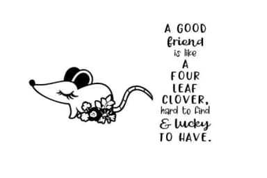 Lucky Girl Dingbats by Illustration Ink — Dingbats Font — thumbnail 8