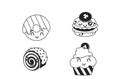 Lucky Kawaii Dingbats by Illustration Ink — Dingbats Font — thumbnail 6
