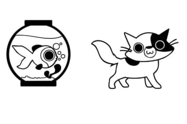 Lucky Pets Dingbats by Illustration Ink — Dingbats Font — thumbnail 8