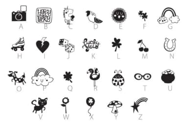 Lucky Sunshine by Illustration Ink — Dingbats Font — thumbnail 3