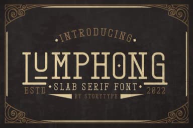Lumphong by Storytype Studio — Slab Serif Font — thumbnail 1