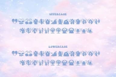 Lunéa Amoria by edywiyonopp — Dingbats Font — thumbnail 2