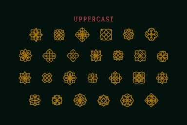 Luxury Flower by Eystore — Dingbats Font — thumbnail 2