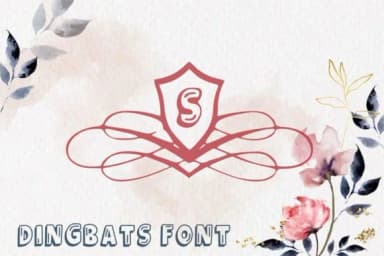 Luxury Initial by Infinity art Studio — Dingbats Font — thumbnail 3