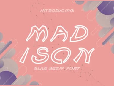 Madison by Pukka De — Slab Serif Font — thumbnail 1