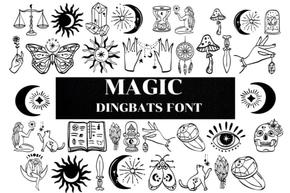 Magic by Nongyao — Dingbats Font