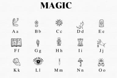 Magic by Nongyao — Dingbats Font — thumbnail 2