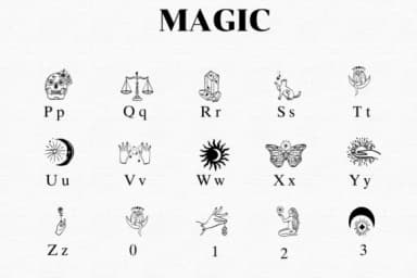 Magic by Nongyao — Dingbats Font — thumbnail 3