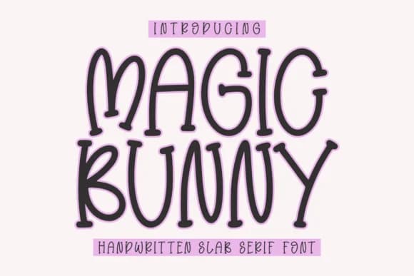 Magic Bunny by CraftedType Studio — Slab Serif Font