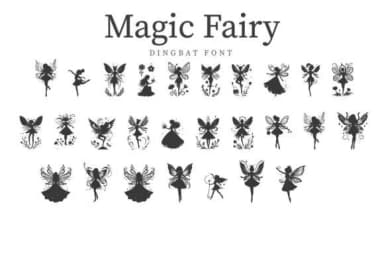 Magic Fairy by CraftedType Studio — Dingbats Font — thumbnail 1