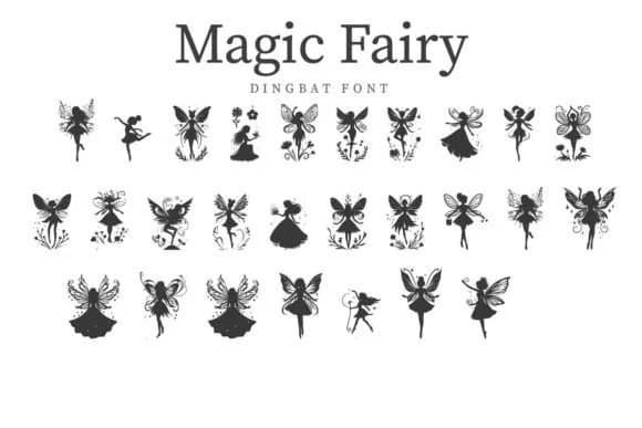 Magic Fairy by CraftedType Studio — Dingbats Font