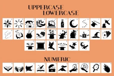 Magical Mystery by edywiyonopp — Dingbats Font — thumbnail 2