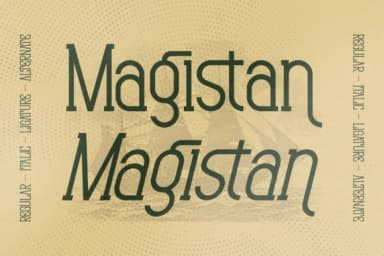 Magistan by Storytype Studio — Slab Serif Font — thumbnail 6