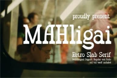 Mahligai by Denustudios — Slab Serif Font — thumbnail 1