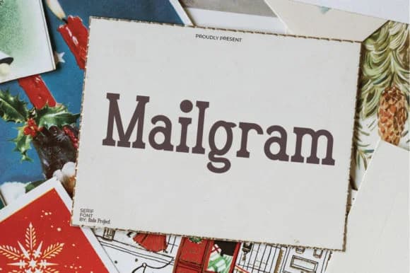 Mailgram by RaisProject — Slab Serif Font