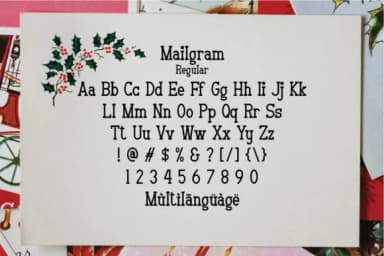 Mailgram by RaisProject — Slab Serif Font — thumbnail 3