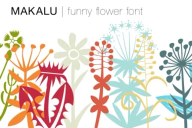 Makalu by Juraj Chrastina — Dingbats Font — thumbnail 2