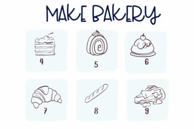 Make Bakery by Sirinart — Dingbats Font — thumbnail 4