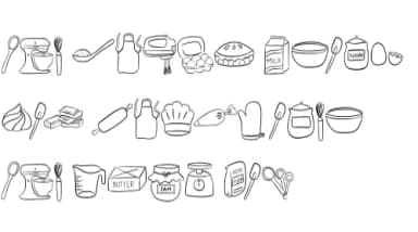 Make Bakery by Sirinart — Dingbats Font — thumbnail 8
