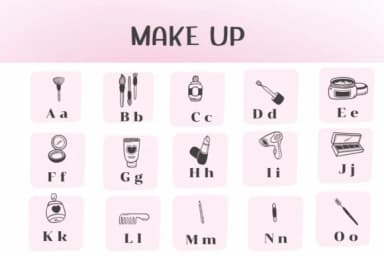 Make Up by Ketsarin — Dingbats Font — thumbnail 2