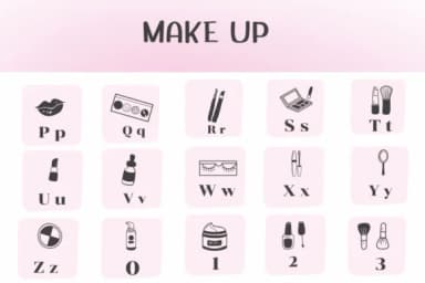 Make Up by Ketsarin — Dingbats Font — thumbnail 3