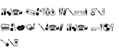 Make Up by Ketsarin — Dingbats Font — thumbnail 8