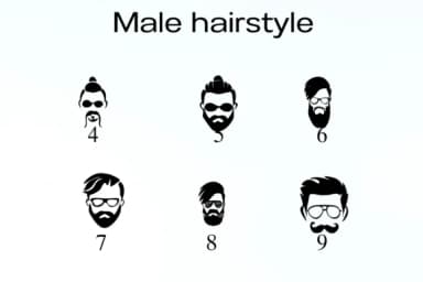 Male Hairstyle by Nongyao — Dingbats Font — thumbnail 4