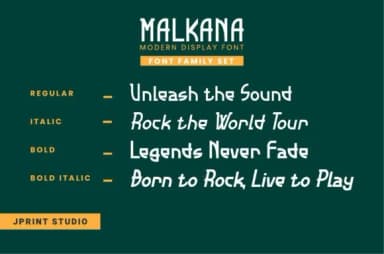 Malkana by JprintStudio — Slab Serif Font — thumbnail 4
