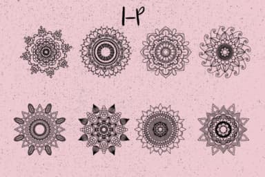 Mandala by Minimalistartstudio — Dingbats Font — thumbnail 3