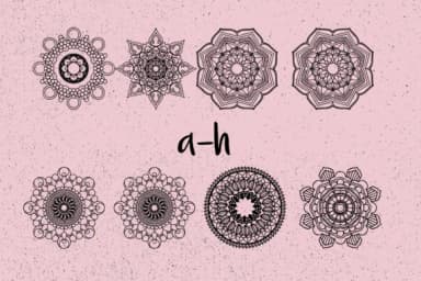 Mandala by Minimalistartstudio — Dingbats Font — thumbnail 5