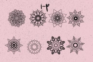 Mandala by Minimalistartstudio — Dingbats Font — thumbnail 6