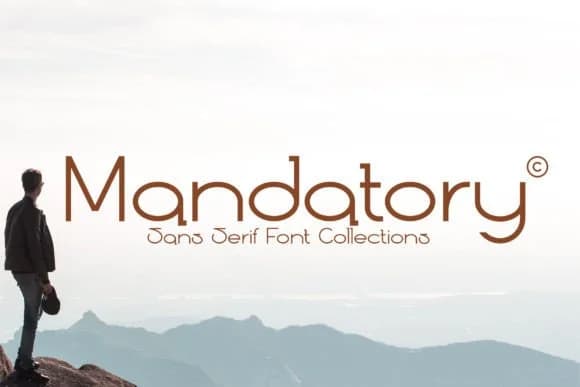 Mandatory by YanStudio — Slab Serif Font