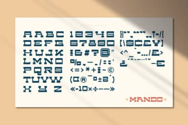 Mando by Line creative — Slab Serif Font — thumbnail 5