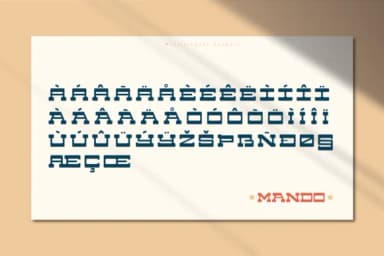 Mando by Line creative — Slab Serif Font — thumbnail 8