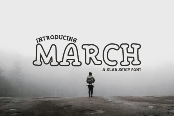 March by SiapGraph — Slab Serif Font