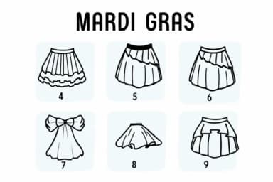 Mardi Gras by Chada Art — Dingbats Font — thumbnail 4