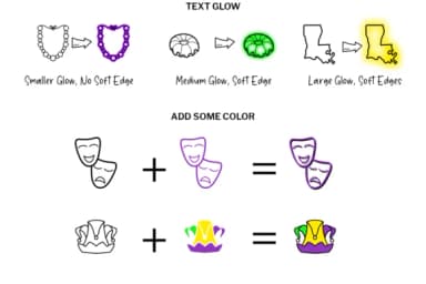 Mardi Gras Doodle by digitalplannerland — Dingbats Font — thumbnail 5